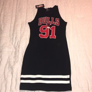 Bulls bodycon mini dress